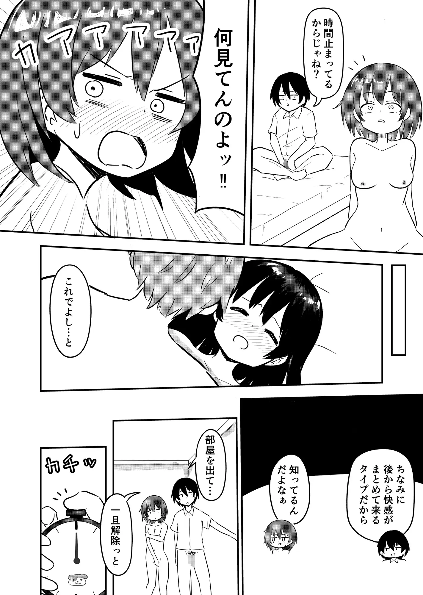 時間停止中に姉ちゃんと一緒にセックスした話