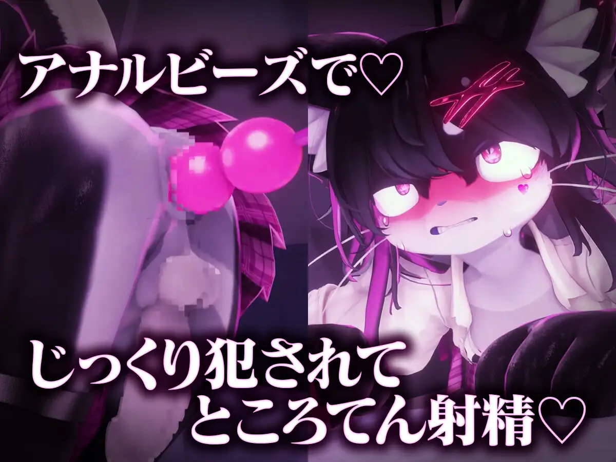 ケモショタChaloくん逆バニー&アメスク搾精エロアニメ7本セット