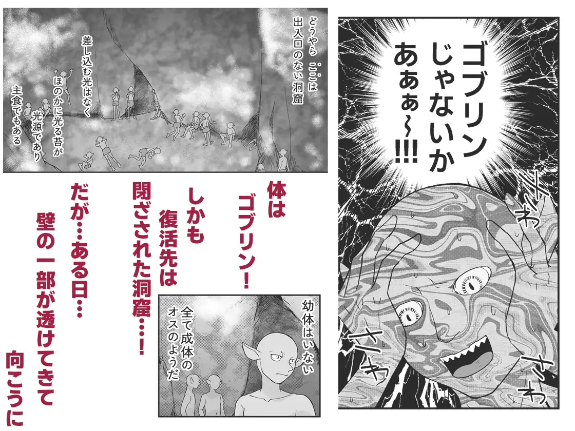 転生ゴブリンと触らずの聖女