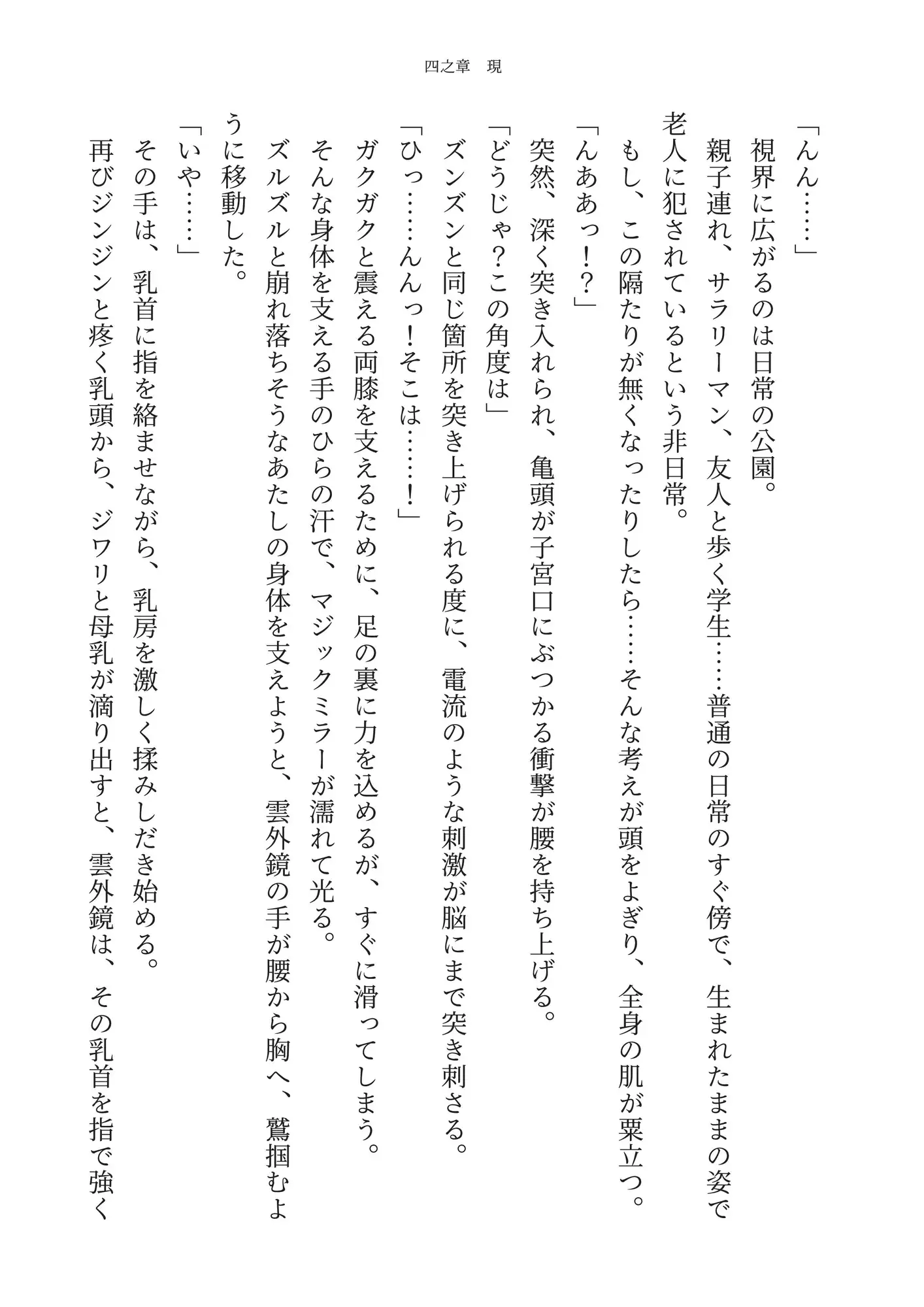 鏡迷宮の淫魔 〜屈辱に濡れる秘所と完全調教された退魔師〜