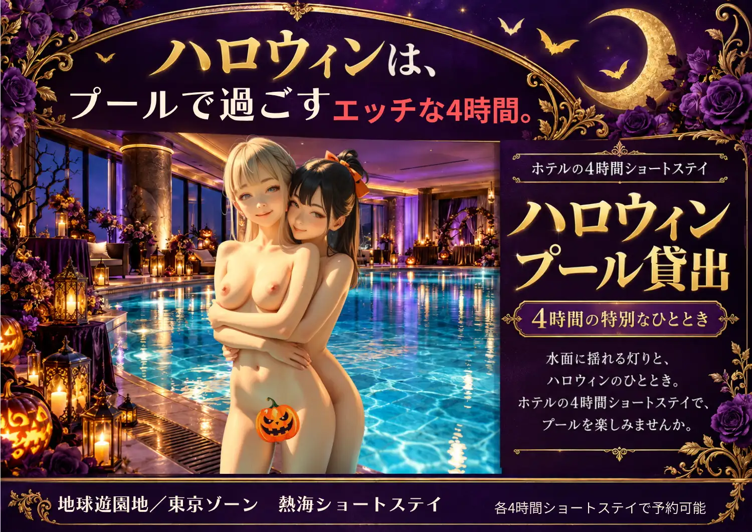 好色アルバム プールサイドで誘惑