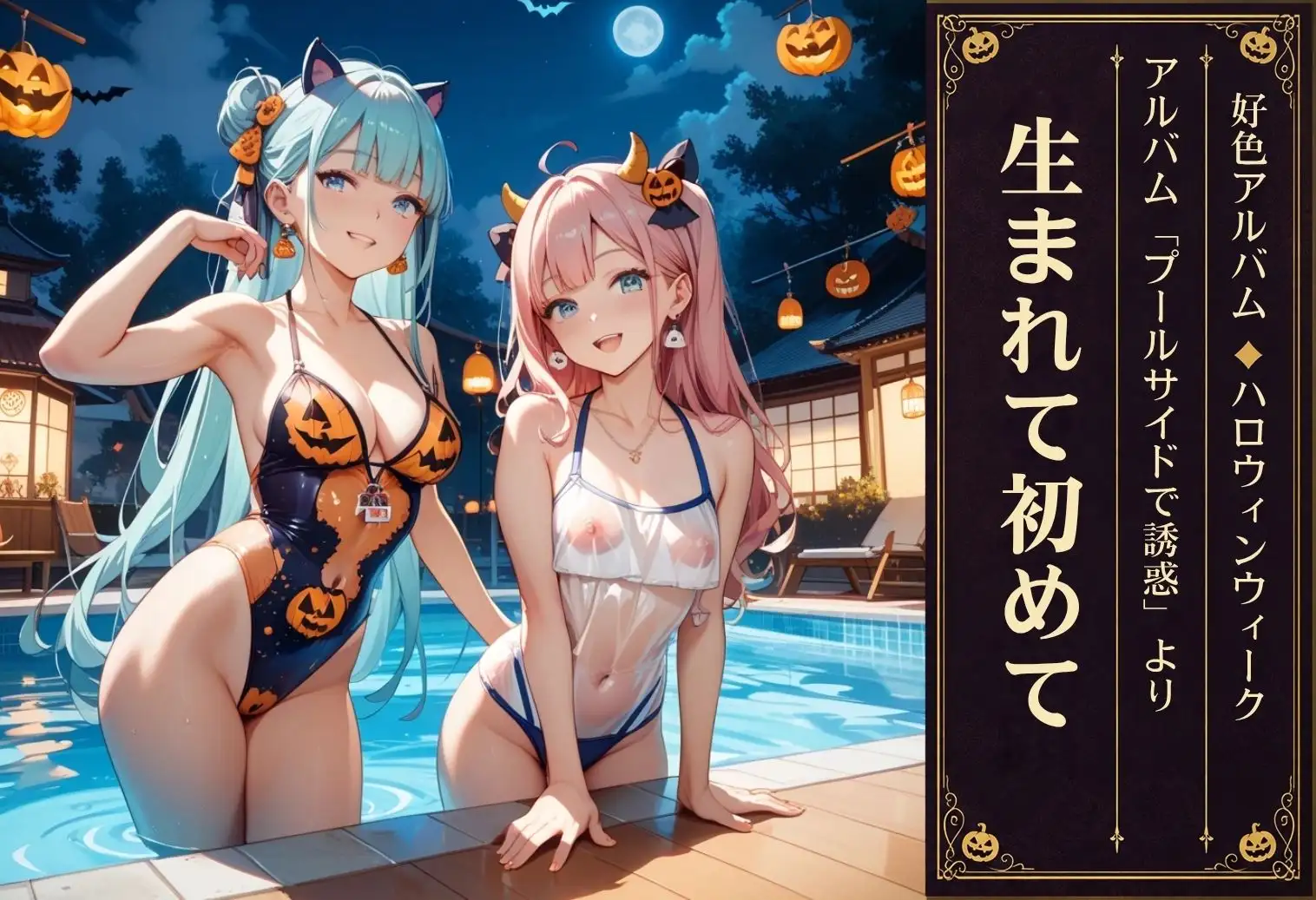 好色アルバム プールサイドで誘惑