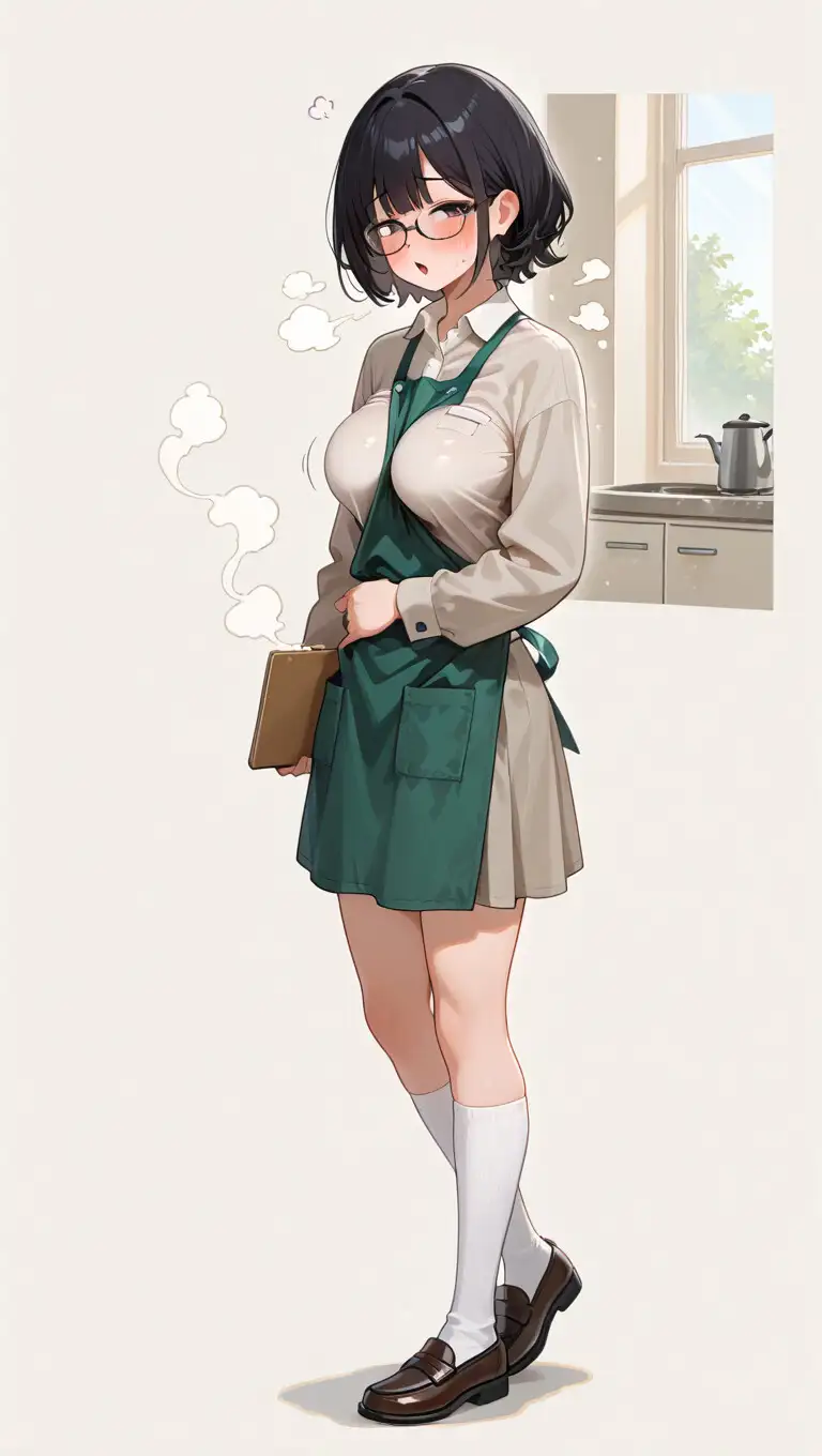 我慢してるの！