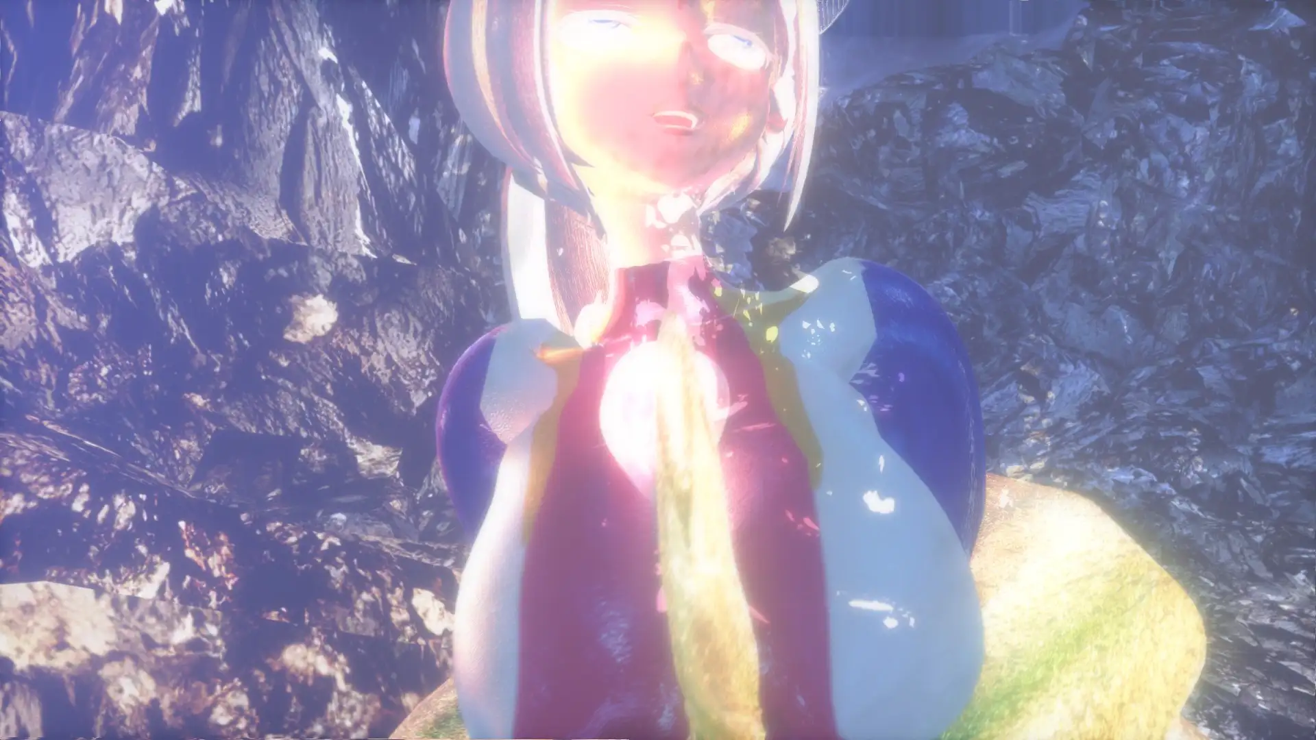 【揺れる！苦しむ！喘ぐ！ボイス音声付き動画付属】ウルティメイトヒロインズ2 超深海の悪夢！蛇締め付け拘束敗北！