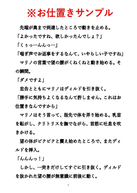 『お仕置き執行人マリノ』2 ~寸止め地獄のお仕置き~