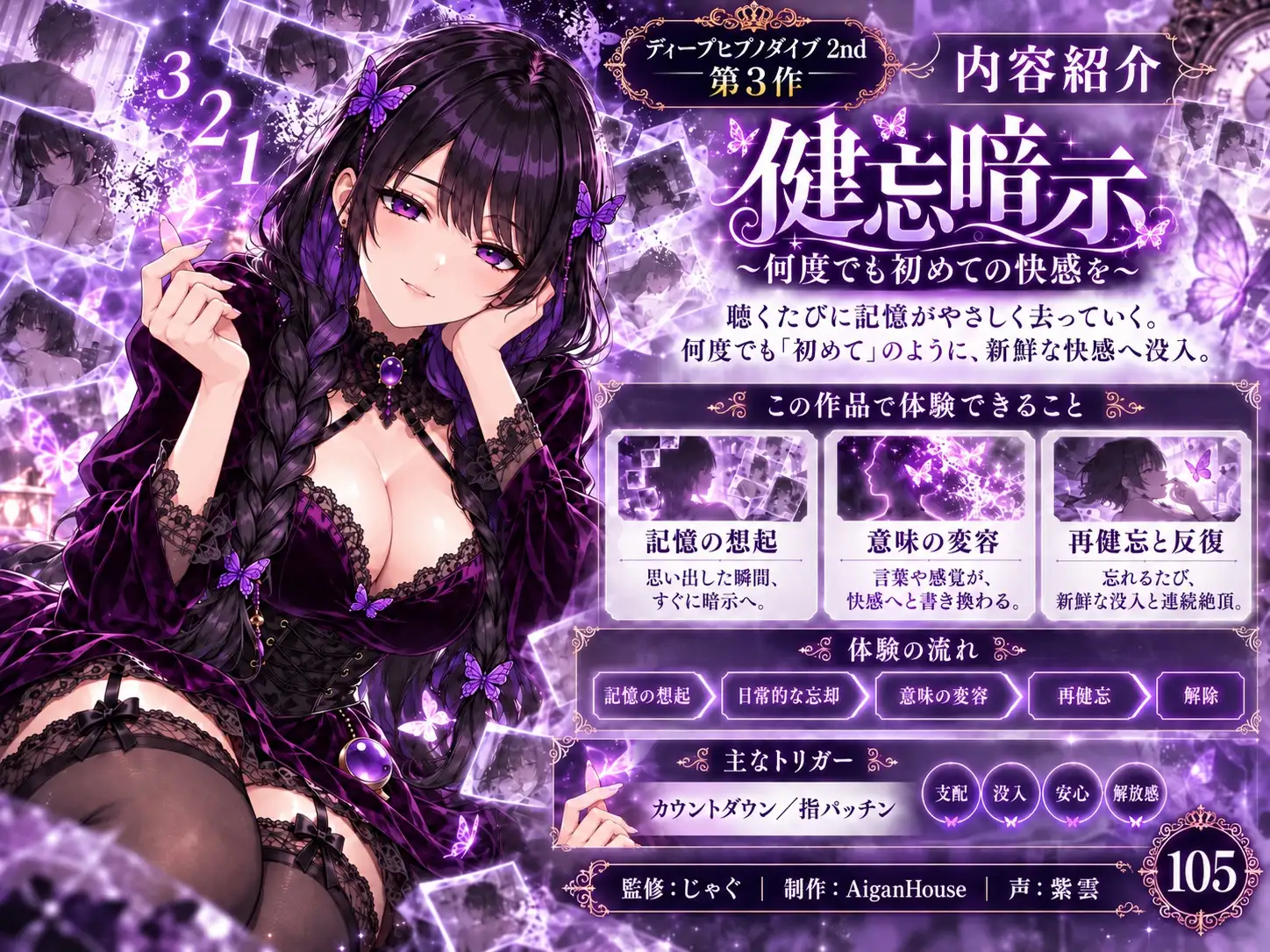 【ディープヒプノダイブ2nd】第3作 健忘暗示