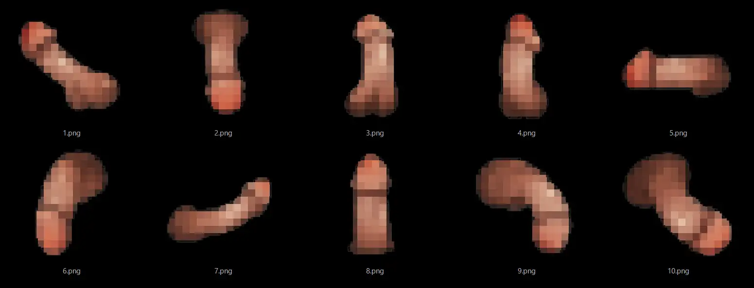男性器素材2