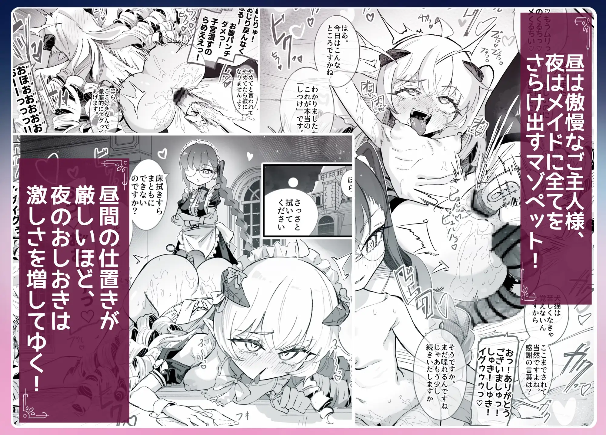 シルル・ド・シェリオッタは飼われたい～魔族令嬢の主従逆転百合マゾペット堕ち調教日誌～