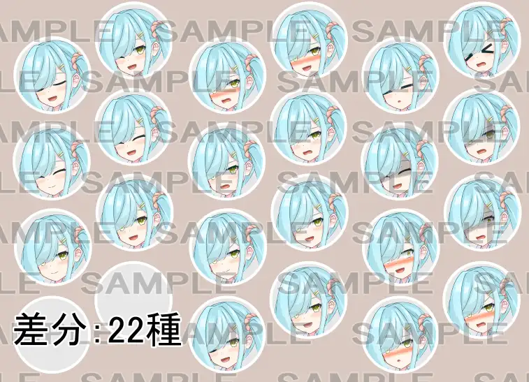 【立ち絵素材】女学生8【裸差分あり】