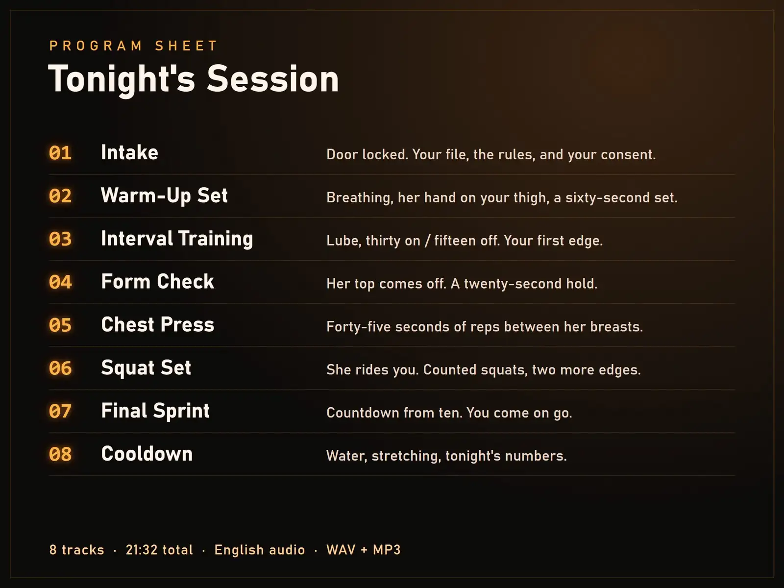 After-Hours Stamina Program: Edging Intervals with Your Personal Trainer