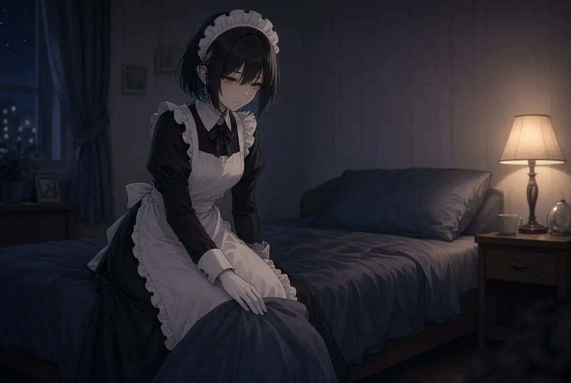 【お世話寸止め】メイドアンドロイドに洗われて、拭かれて、耳をかかれて、寝かしつけられるまで〜丁寧にいかせてもらえない夜〜【アンドロイドにいじめられる 03】