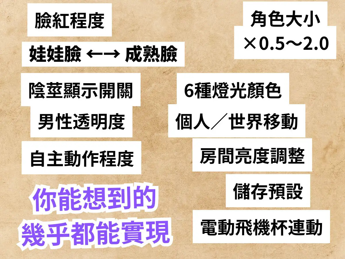 【VR】精密少女模擬器 ～生理反應×極致自訂～