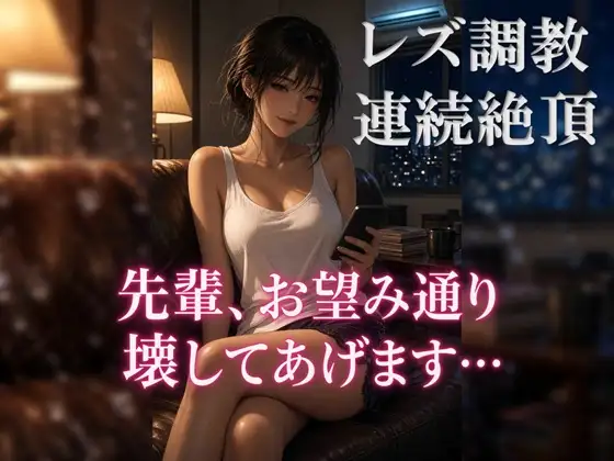 レズでドМなOLの性癖が後輩にバレて調教される