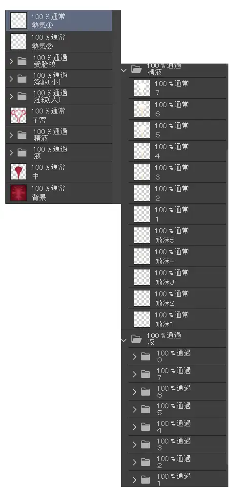 子宮素材