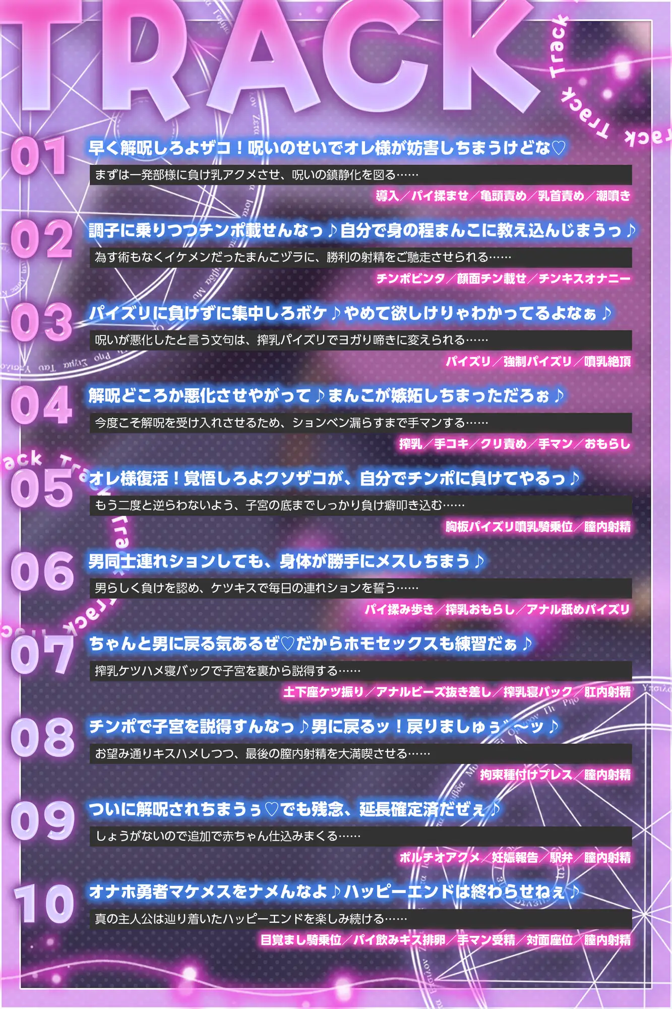 【TS勇者】無敗の勇者様♂と煽りマゾ♀の呪い 早く解呪してくれねぇと、極上オナホが手に入っちまうぞぉ♪【KU100】