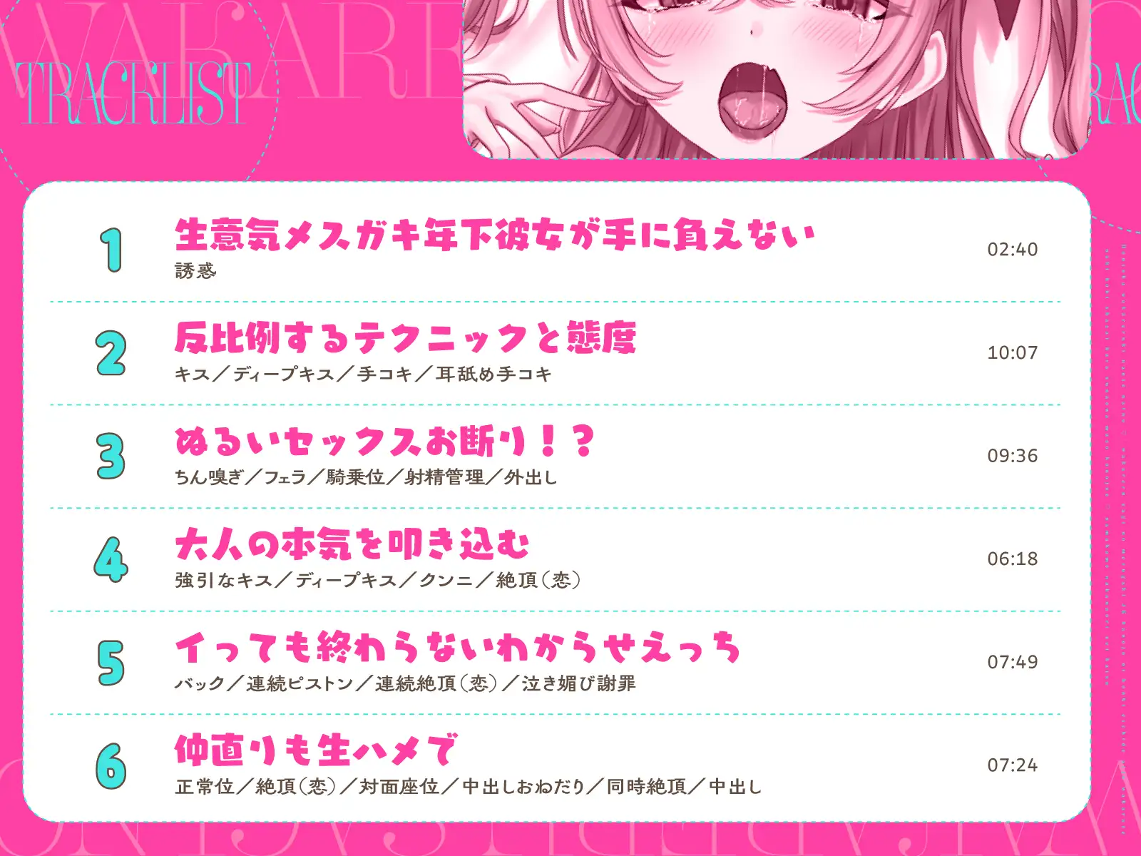 「本当は別れる気なんてないの♡」別れる詐欺のメ○ガキJK彼女に本気えっちで愛情わからせ~泣き媚び謝罪から素直なマゾ彼女へ♡生ハメ仲直り性活~