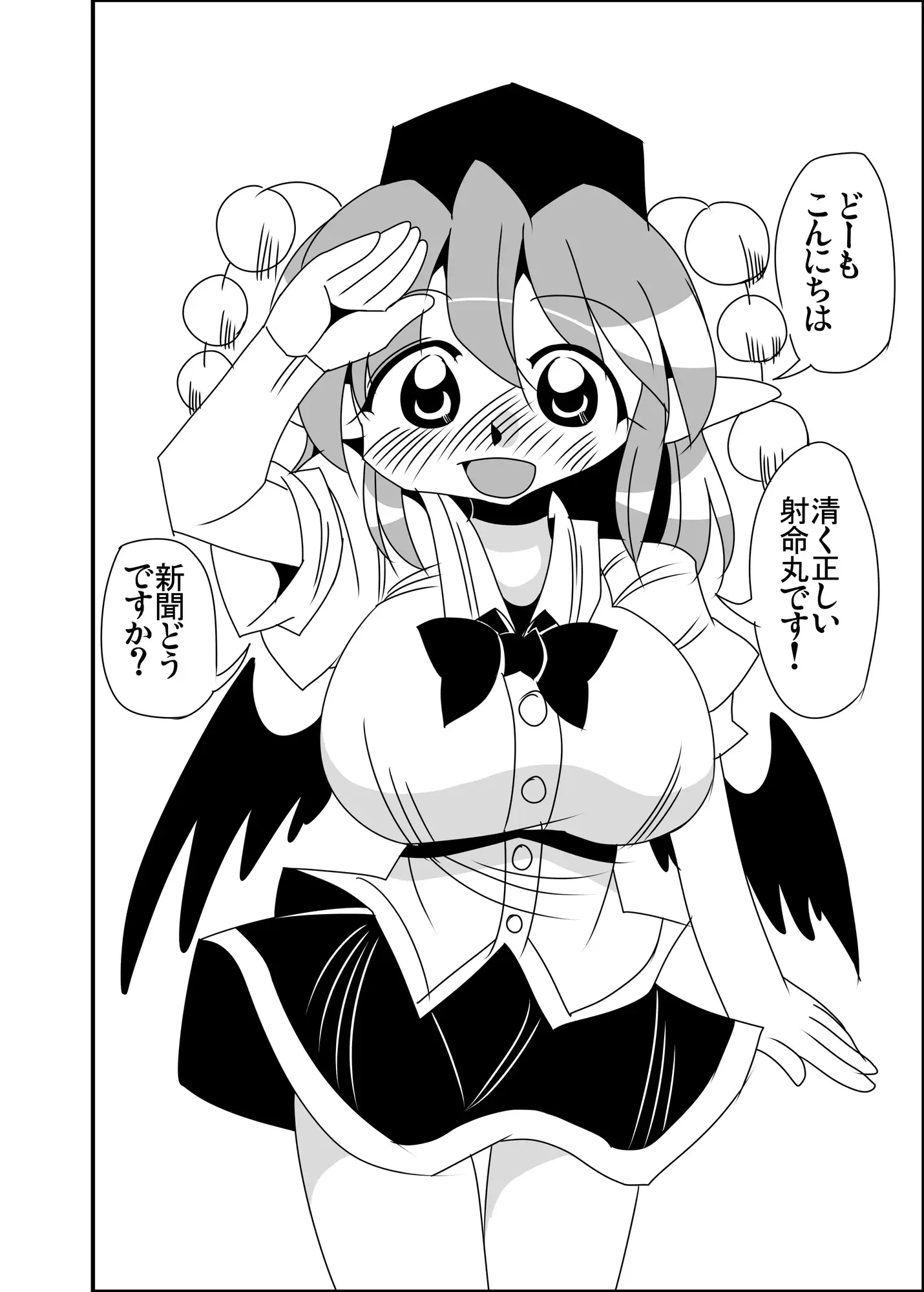すごくやらしい射命丸