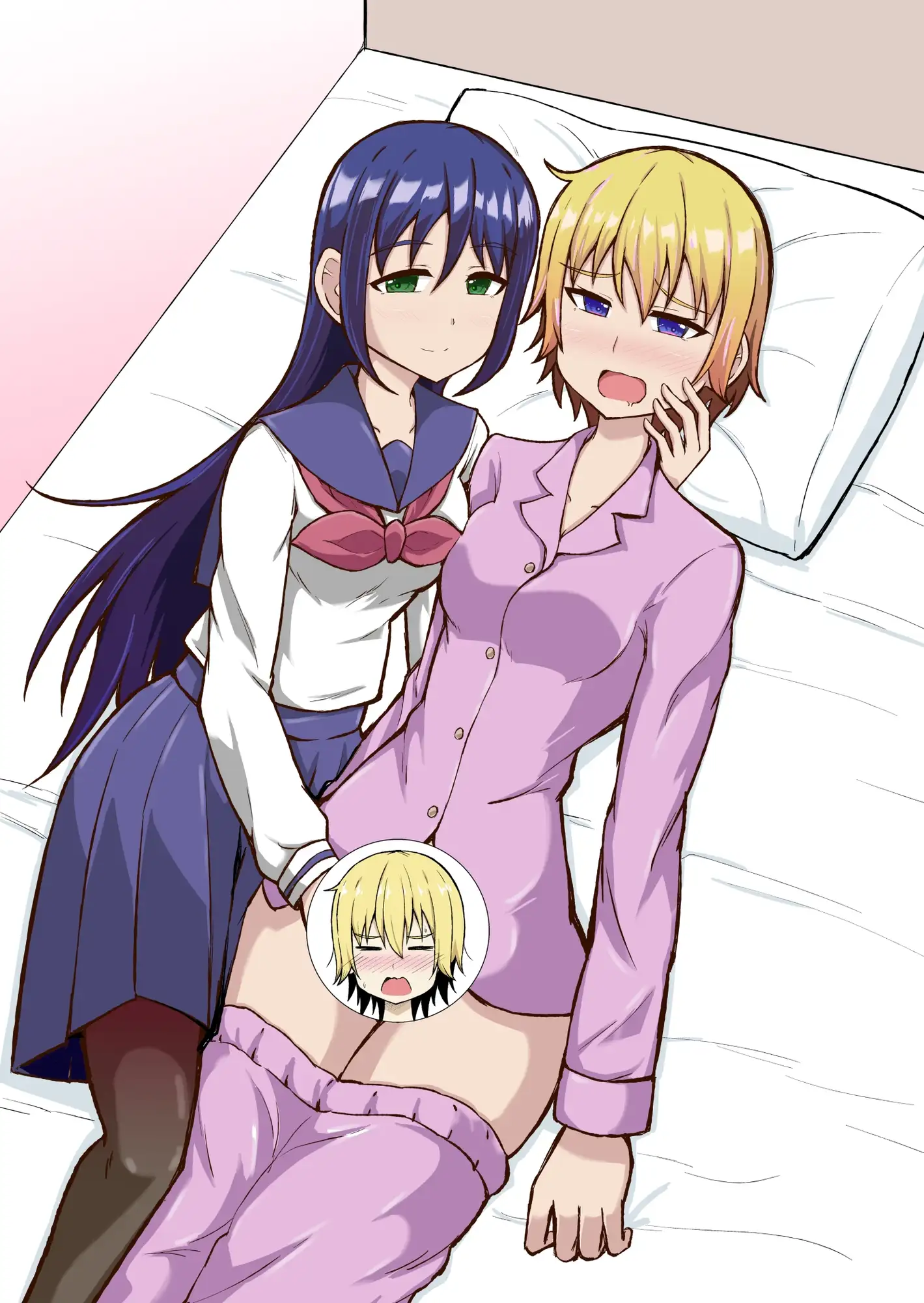 清純乙女とふたなりになった幼馴染