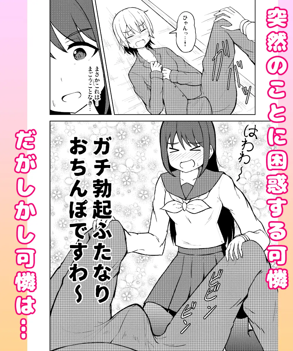 清純乙女とふたなりになった幼馴染