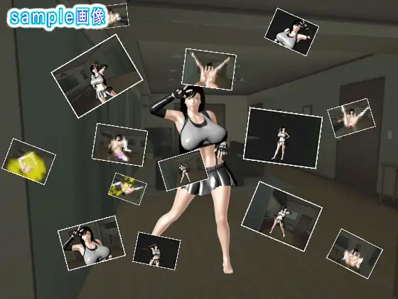 巨乳美人のティふぁが変態プレイを受け続けて脱糞するまで