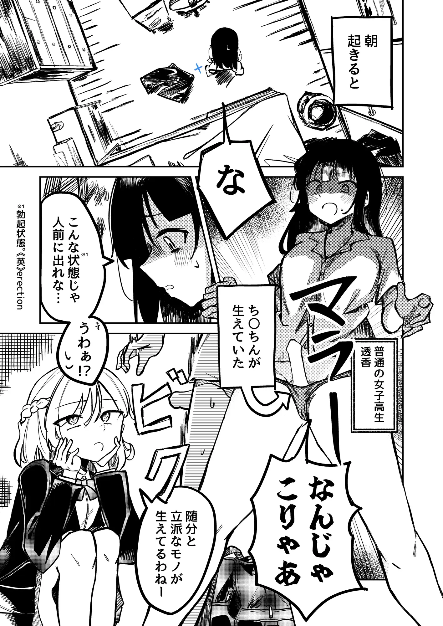 幼馴染と絶対に結ばれるふたなり百合えっち