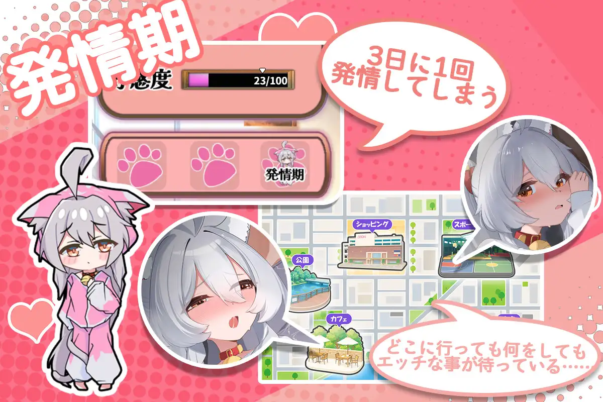 ネコミミちっぱい少女、拾いました。~いちゃラブ同棲ライフSLG~