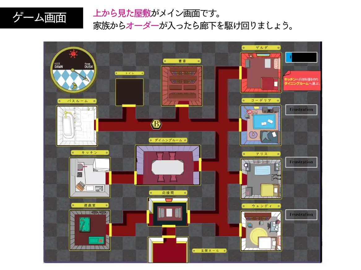ビッチィ一族の御屋敷