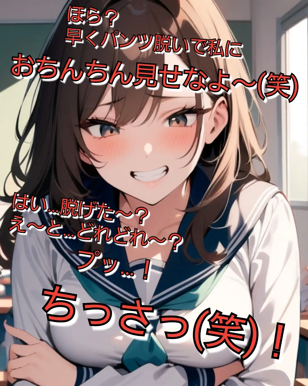 いじめっ娘倶楽部の短小包茎虐め SPHオナニーサポート キミのオナニー見てあげる♡ 【意地悪同級生編】