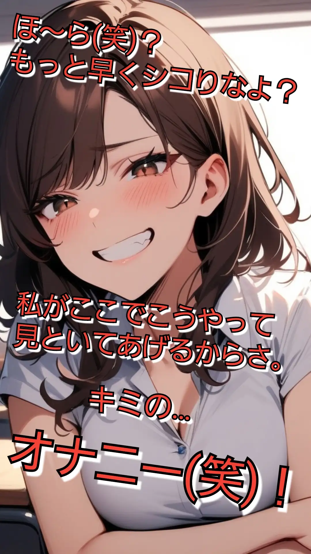いじめっ娘倶楽部の短小包茎虐め SPHオナニーサポート キミのオナニー見てあげる♡ 【意地悪同級生編】