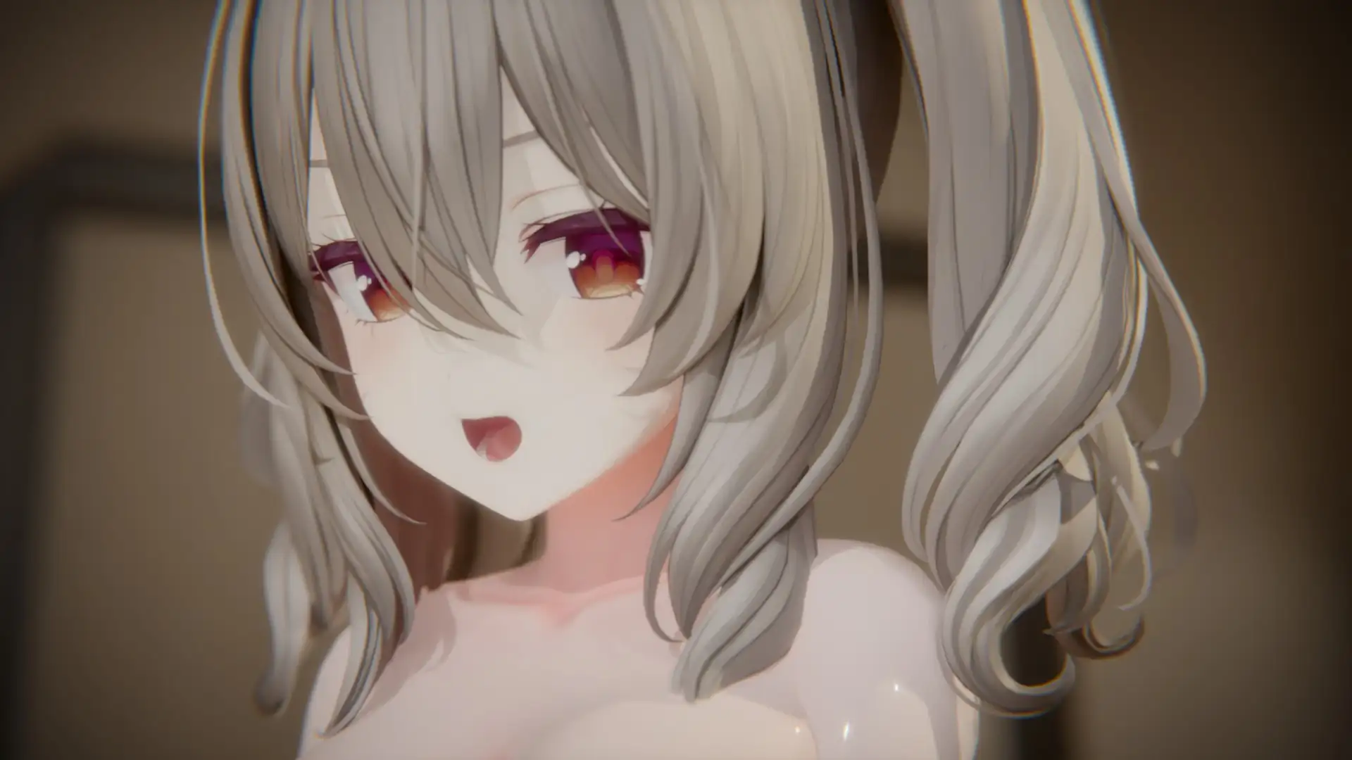 【3DCG/ASMR】ちゅーしよ。大学で再開した幼馴染と甘々セックス