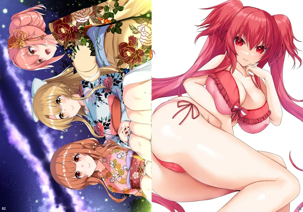 Yuusagi Artwork for 6colors -ユウサギ画集-