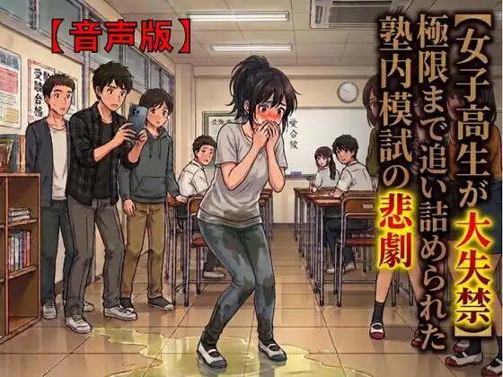 【女子高生が大失禁】極限まで追い詰められた塾内模試の悲劇【音声版】